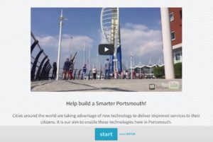 Portsmouth Citizen Survey Landing Page